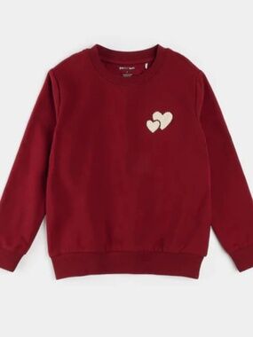 Petit Lem Baby Heart Sweatshirt 18 Months